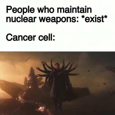 It's not cancer - it's personal growth