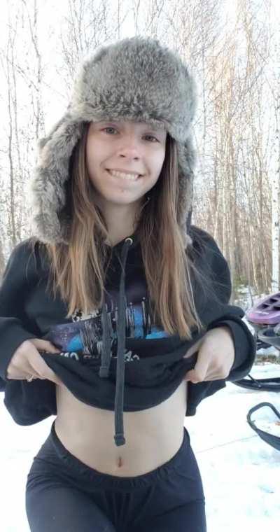 Here are my little snowball targets, I hope you have good aim