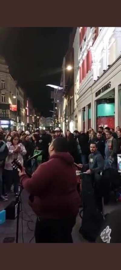 Dublin City after the 8pm Covid Hospitality Curfew.