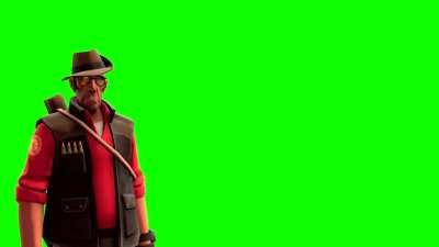 Sniper Says Skill Green Screen [SFM]