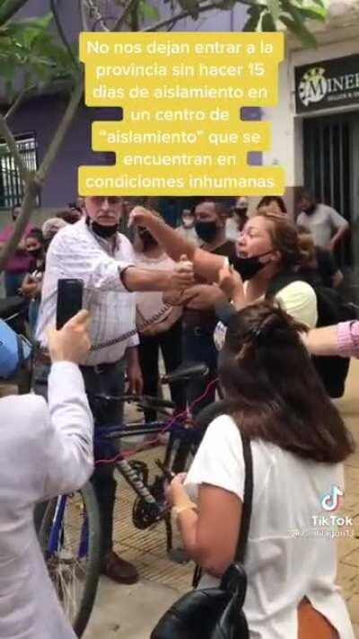 Otro video de la realidad que se está viviendo en Formosa.