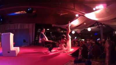 Horny Egyptian Dancers Backstage. later they gave audience the hell of a show