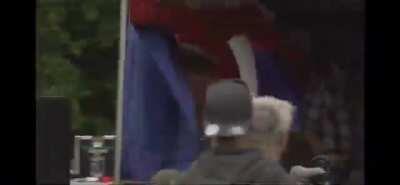 Shasha Baron almost get shot while filming Borat 2