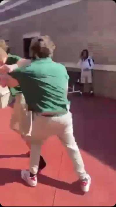 Shitty fight at my school