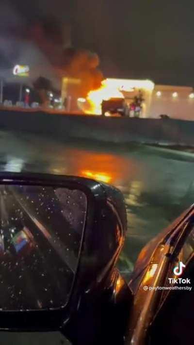 Just a regular order at the McDonalds drive thru