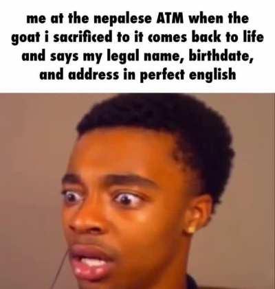 never use an ATM in nepal