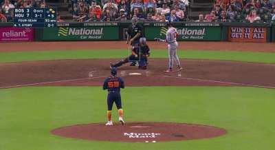 [Highlight] Trevor Story gets screwed by the ump on a low strike again. Instead of a walk to load the bases with no outs, he strikes out.