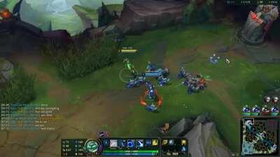 Me and my random have a mental link I suppose