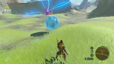 My hero, right on time