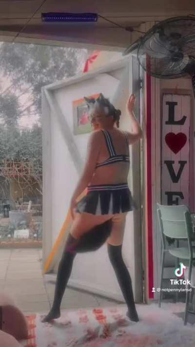 New frisky foxtail plug is a lot of fun to dance in