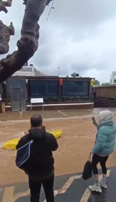 Winter water sports in Protaras after rain 😂 (video from today)