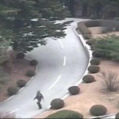 Watch the moment a North Korean soldier defected to the South