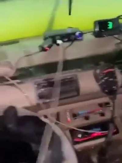 How is the engine not instantly killed once the air intake is underwater?