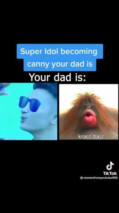 Youruncanny is: damn dad