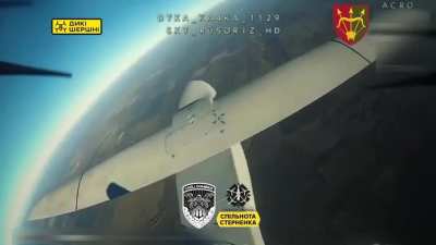 Rare Russian Merlin Reconn UAV Shot Down by Ukrainian Anti-Air FPV