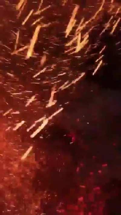 Arroz con explosiones