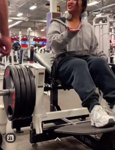 Gym Ken snaps on TikToker for filming!