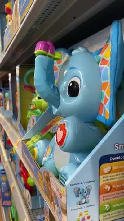 To show how a trunk works?