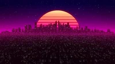 Synth City by Visualdon - 4K, 60fps.