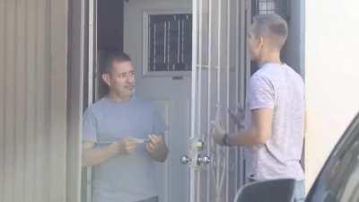 Man prays to God for rent money and angel appears