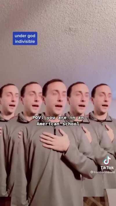 PRAISE THE FLAG. ACCEPT THE 