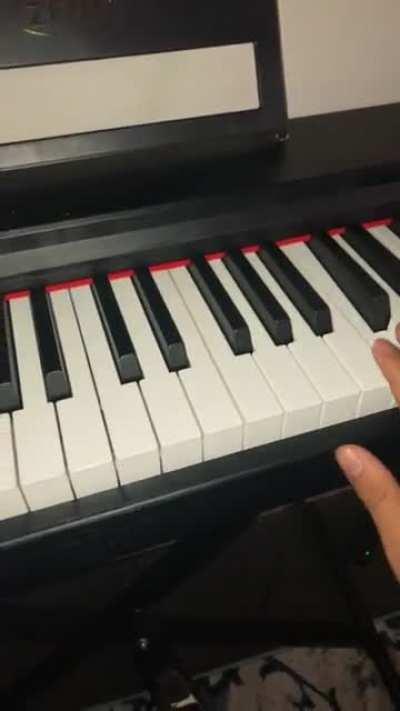 Messing around on the organ setting and welp🥹