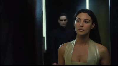 The Matrix sequels were shite but… Monica Bellucci. 2000’s