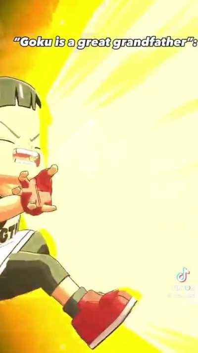 Dam the way goku was so happy to volunteer