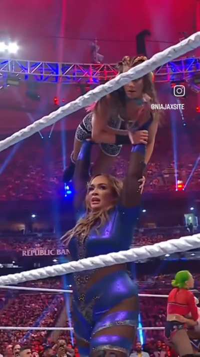 Nia Jax's On Roll Everyone. 