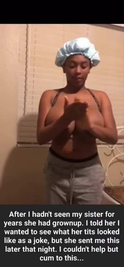 Lil sis got them knockers 😯