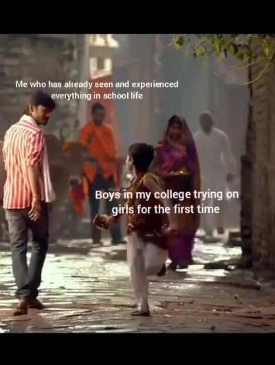 First sem mein hi sab pagal ho rakhe gf banane mein