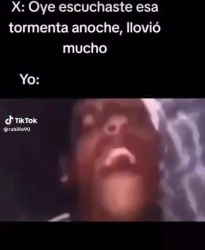 ¿Cuál tormenta?
