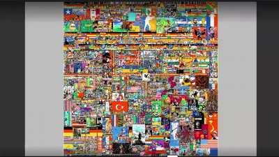 r/place Full Timelapse - 2023