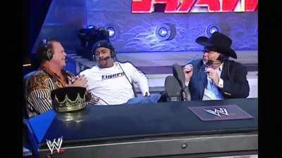 Casual commentator conversation gets heated