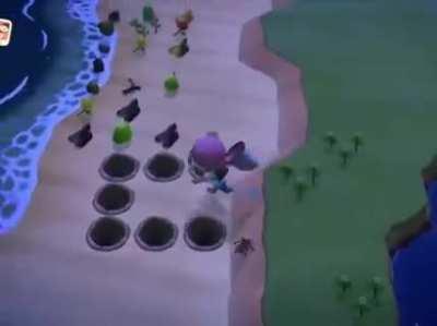 It is such a bizarre game.