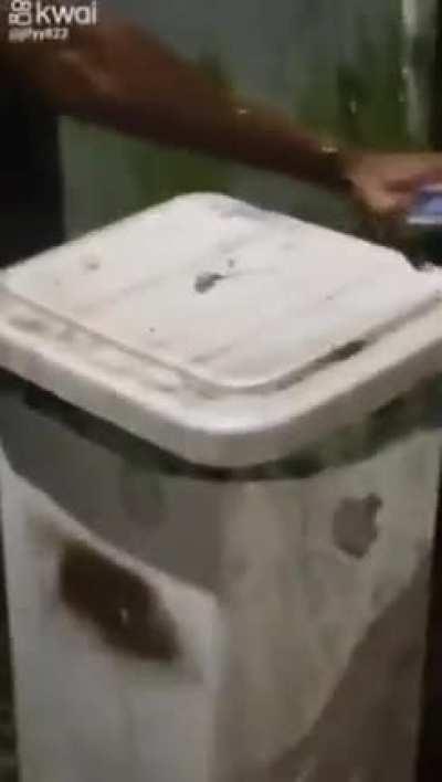 Guy plays a nasty prank on his 