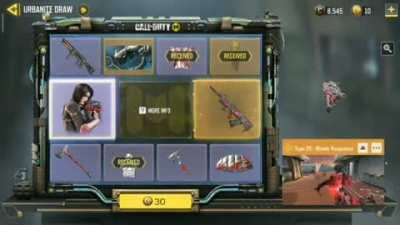 r/CallOfDutyMobile Pls I Don't Know This Glitch Happened Out Of Nowhere And I Wanna Do 1 More Draw Of Type 25 Bloody Vengeance But It Switched The Lucky Draw I Want Compensation Of 30 CP Cuz I Don't Wanna Do That Gks Draw But Cuz Of Glitch It Happed I Hop