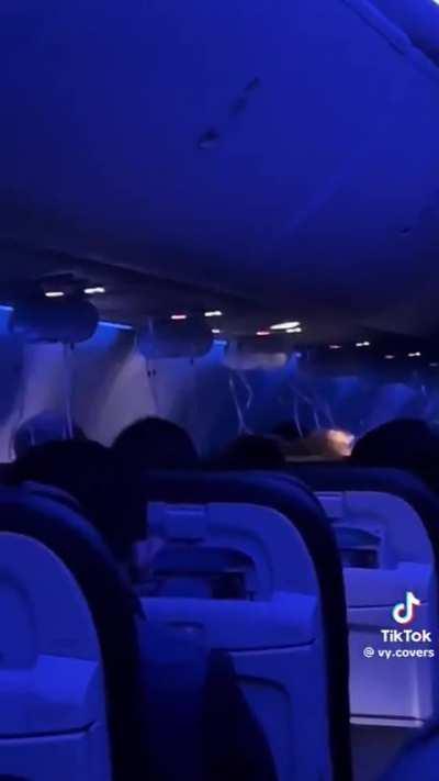 Props to the pilot landing this plane with a hole in the side yesterday