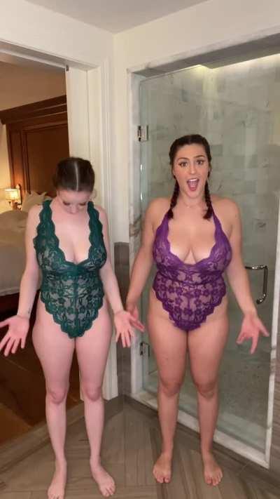 Two is better than one 😊 (her free album in the comments)