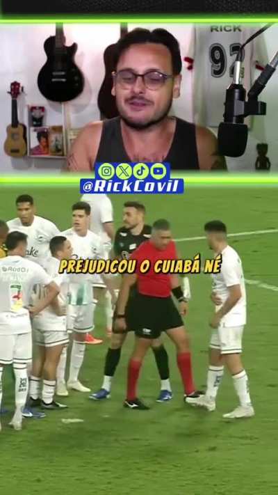 Presepada da arbitragem brasileira entre Cuiabá X Juventude