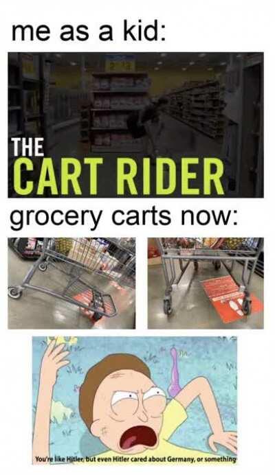 what have cart designers done? (pound it, noggin)