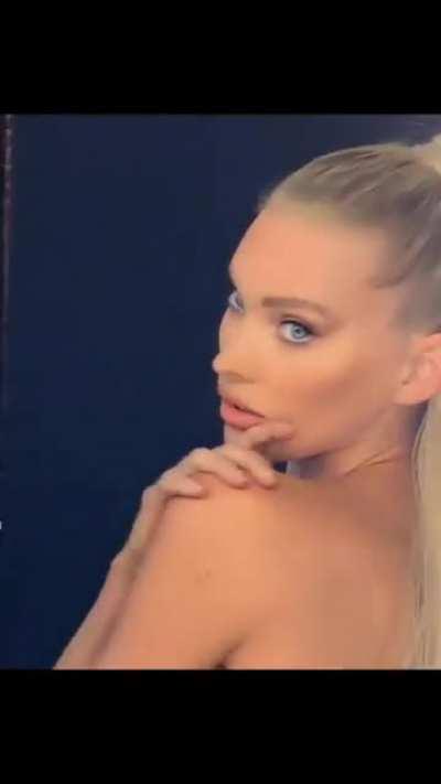 Elsa Hosk topless photoshoot