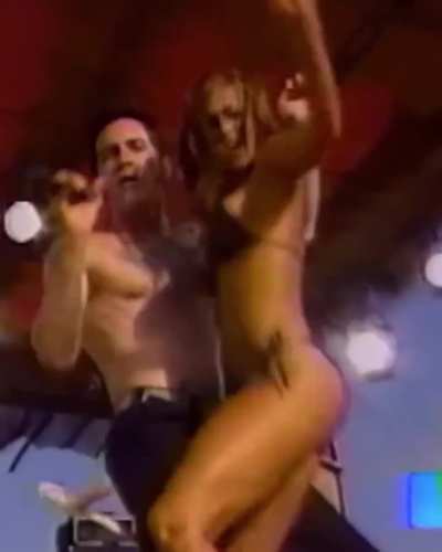 25 years ago, Carmen Electra walked onstage at MTV Spring Break in a sexy bikini while Lit performed 
