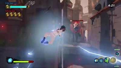 First time clashing with another player