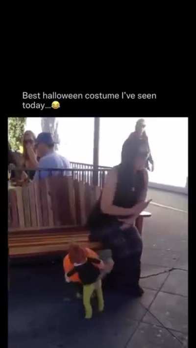 Is this the best Halloween costume 👻