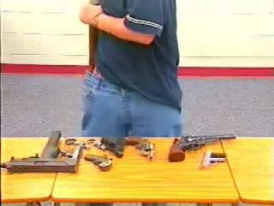 Players with high sneak entering casino hiding there weapons