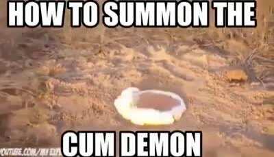 Como Invocar Al Demonio Del Cum 😈🔥