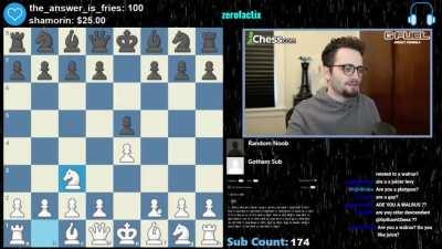 First he says you shouldn’t always take En Passant and now this? When will the blasphemy end?