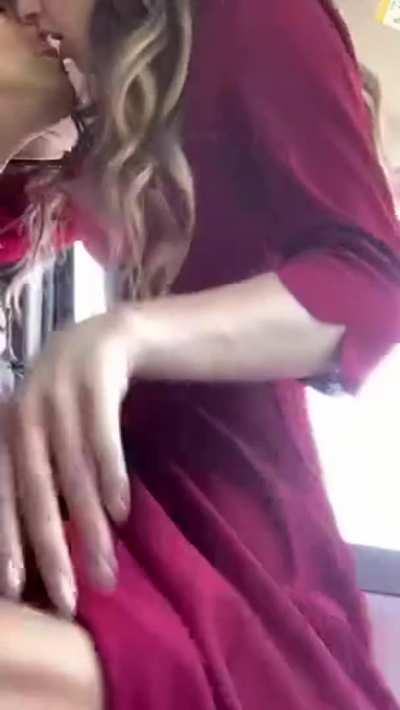 The way her body moves under her bridesmaid dress