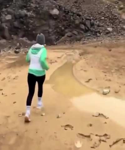 Praising Clothilde for starting a new year with the right foot